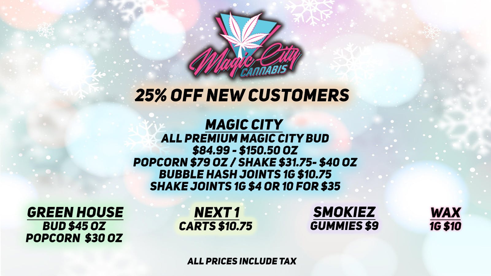 Magic City Cannabis - Colorado ❄️ 25% OFF NEW CUSTOMERS ❄️