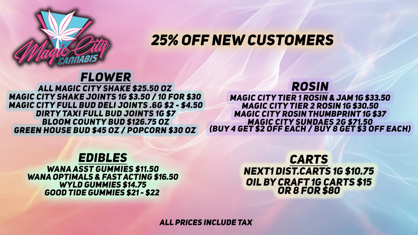 Magic City Cannabis - Colorado 🏷️💲25% OFF NEW CUSTOMERS 🏷️💲