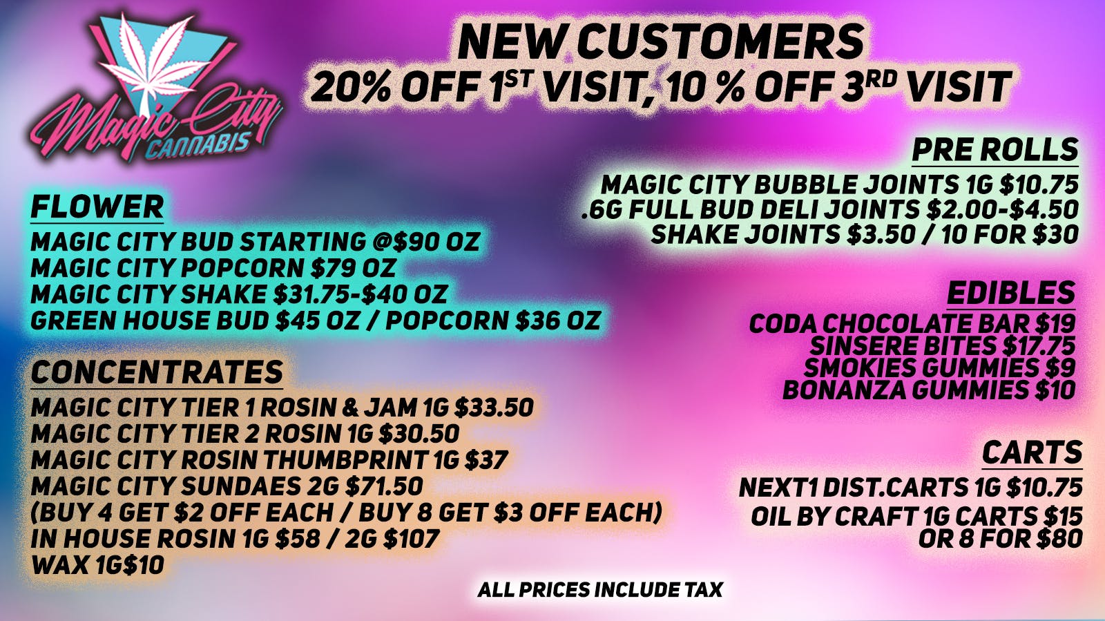 Magic City Cannabis - Colorado ✨🍬Sweet Deals🍬✨