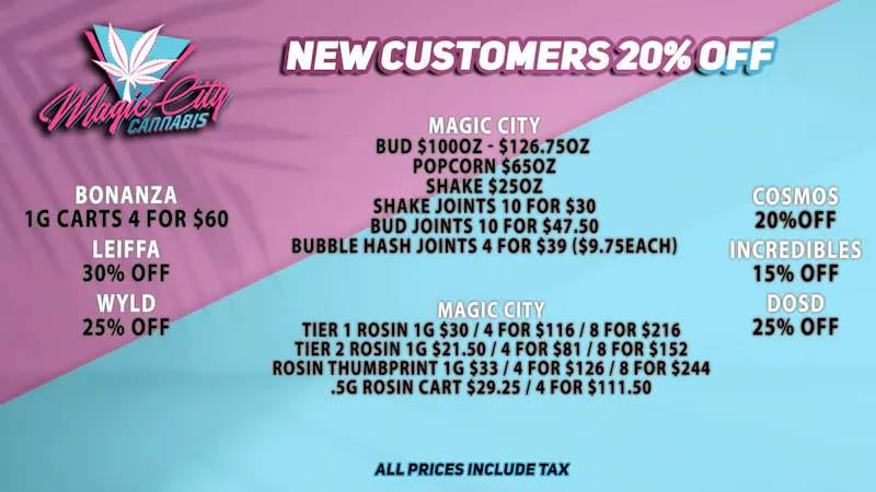 Magic City Cannabis - Colorado 🔥🛍️🌿420 DEALS🌿🔥🛍️