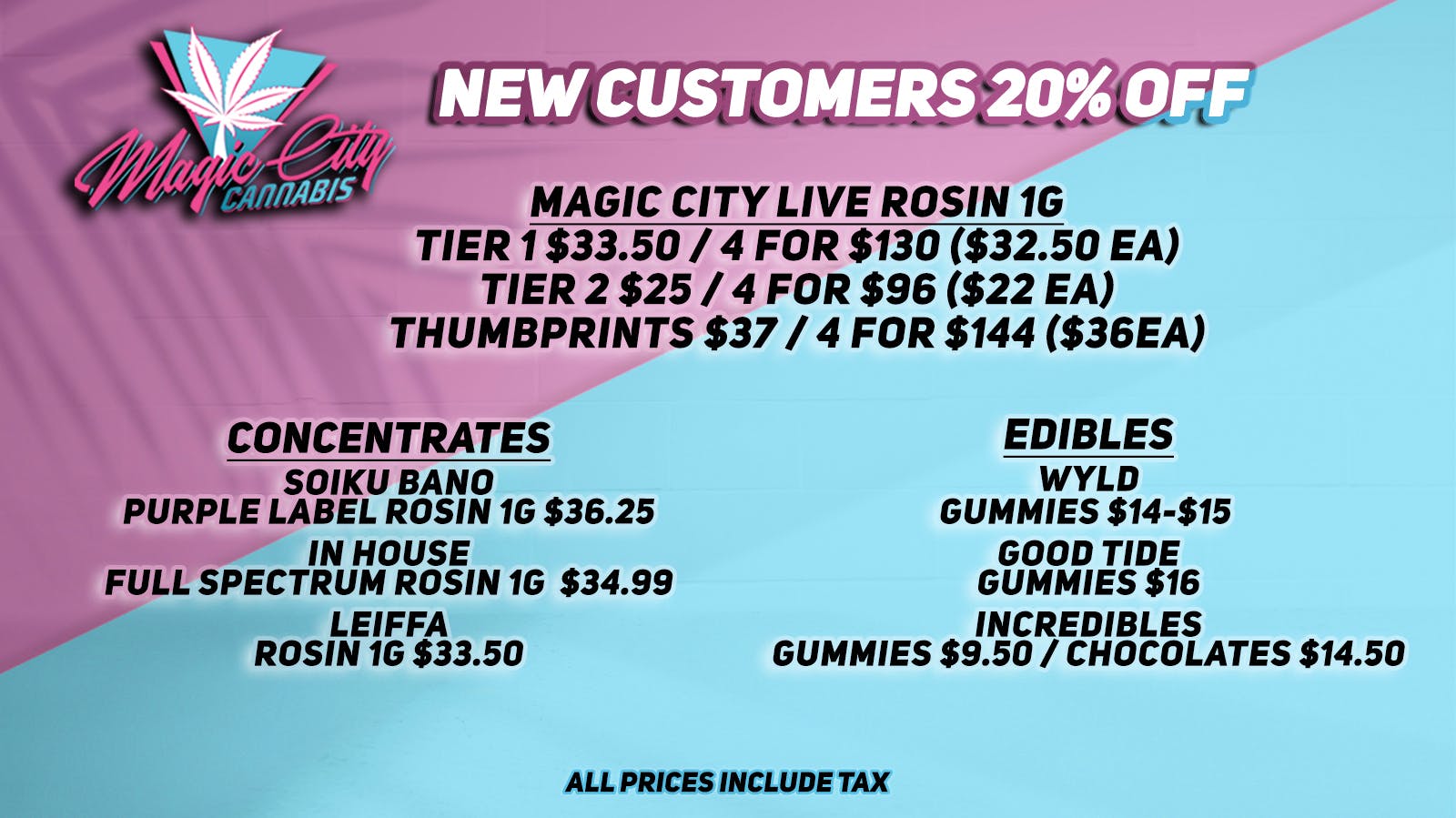 Magic City Cannabis - Colorado 💫🪄 MAGIC DEALS🪄💫 Premium Savings