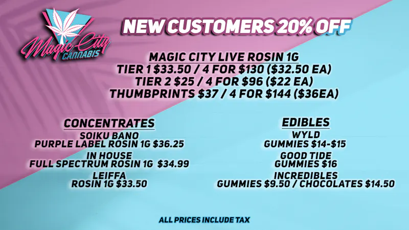 Magic City Cannabis - Colorado 💫🪄 MAGIC DEALS🪄💫 Premium Savings
