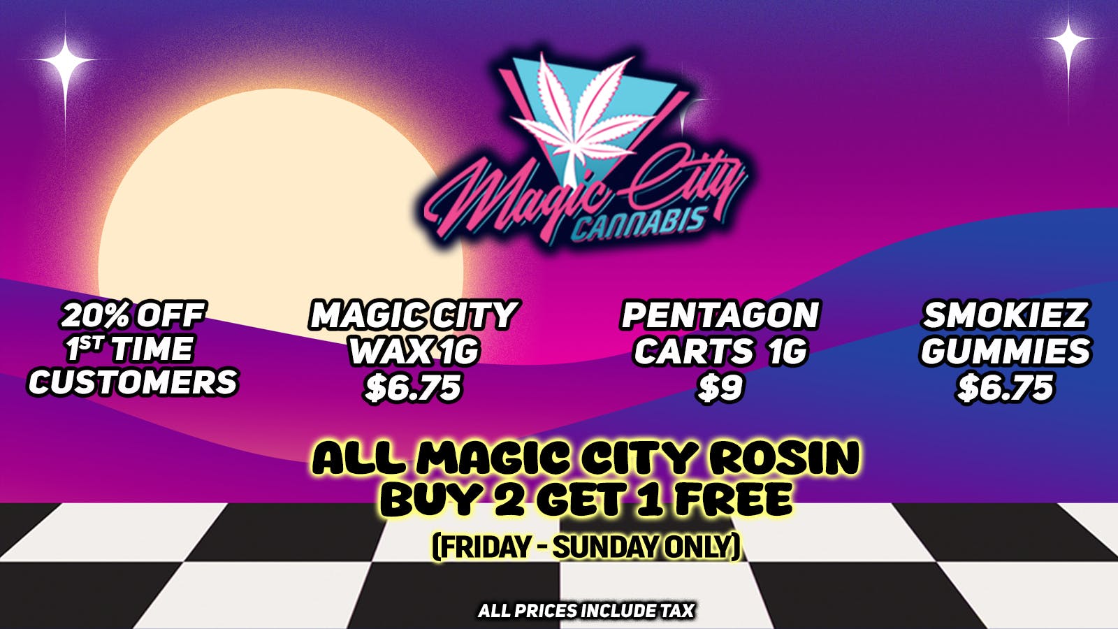 Magic City Cannabis - Colorado $9 Carts Pentagon 1g