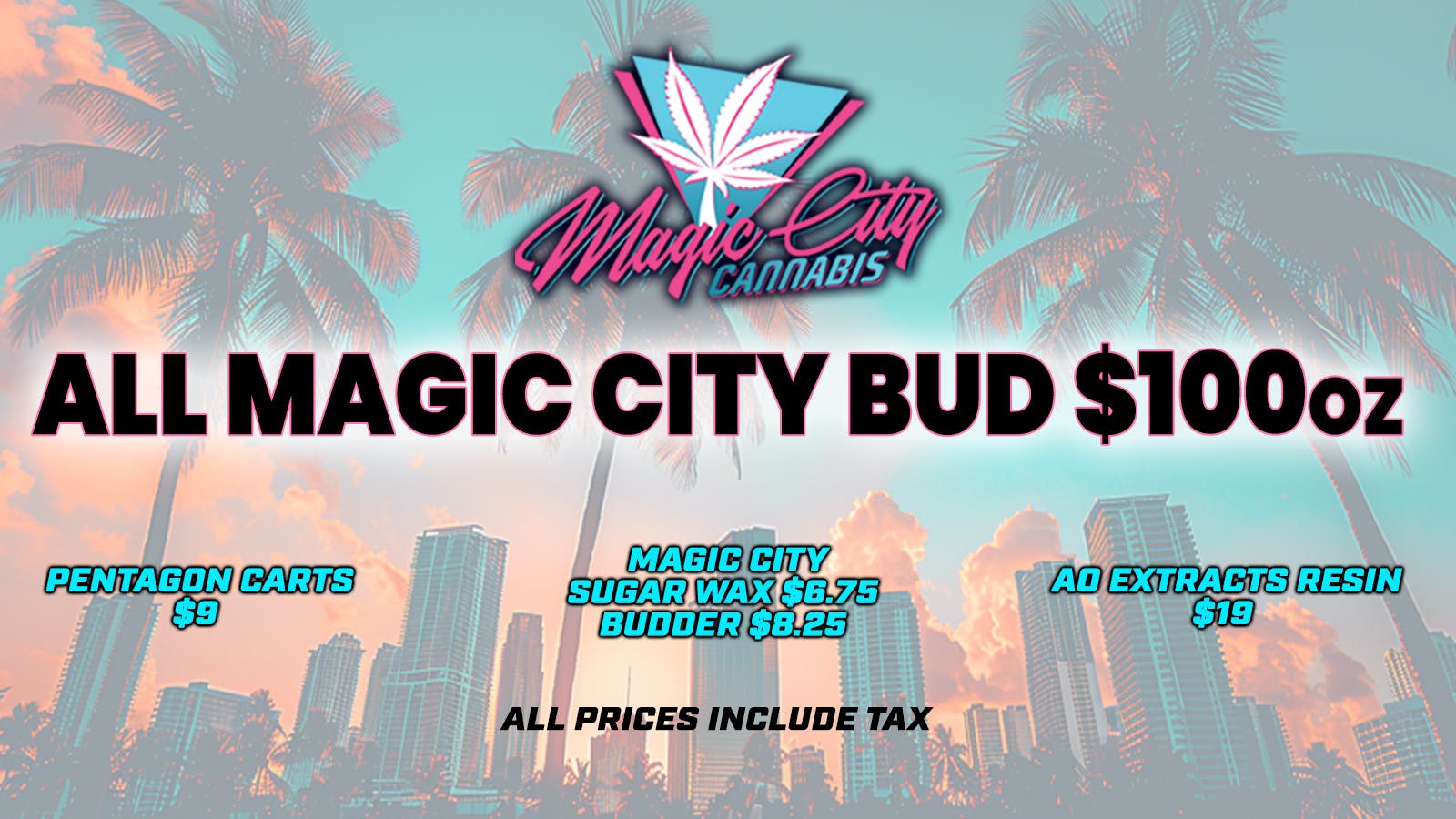 Magic City Cannabis - Colorado 20% off New Customers