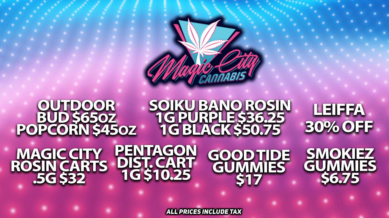 Magic City Cannabis - Colorado 20% OFF 1st TIME CUSTOMERS