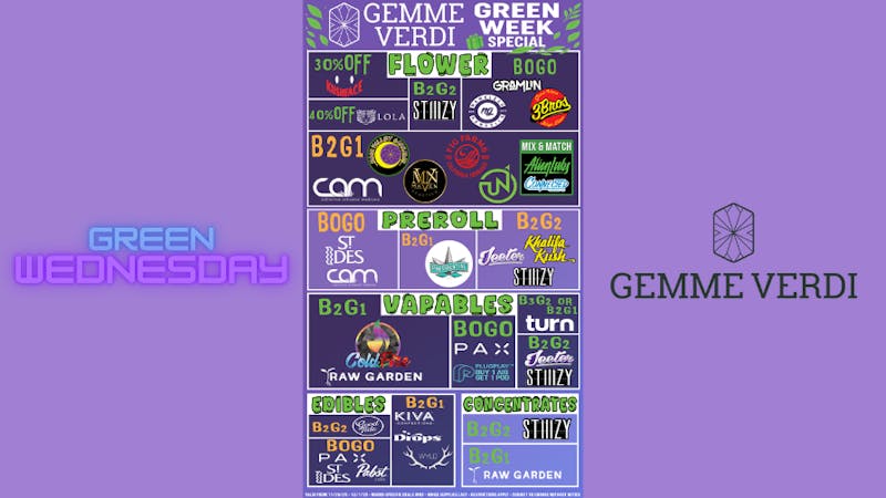 Gemme Verdi Middle of the Week Reset! 🎁