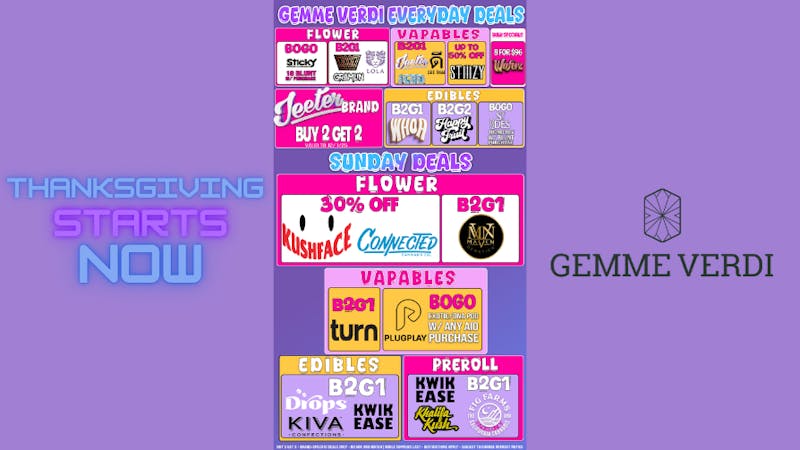 Gemme Verdi Sunday Deals--Start the Week Right! 🌿