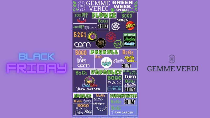 Gemme Verdi Black Friday 🌱🎁