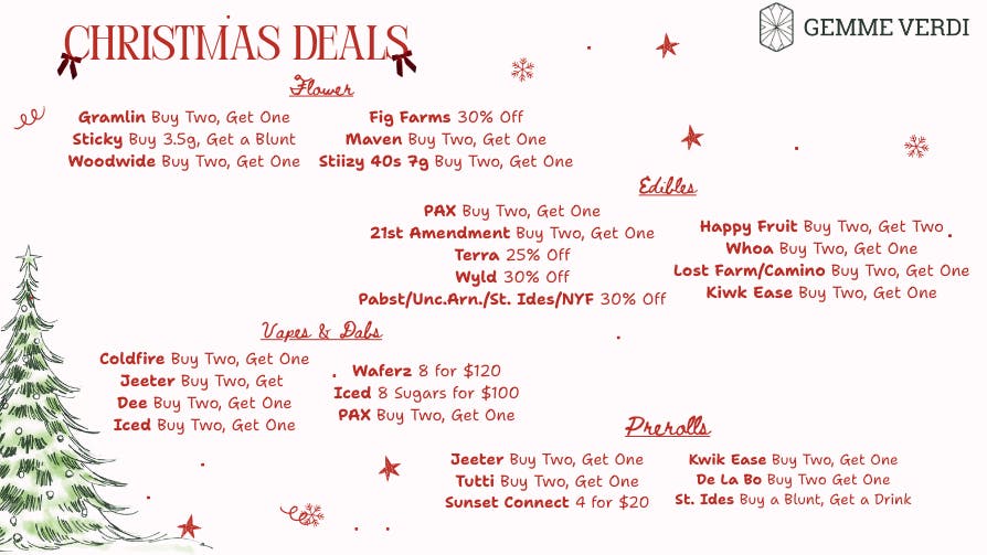 Gemme Verdi Christmas Deals! 🌲🎁💚