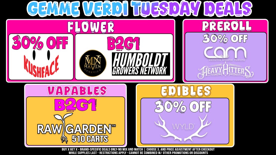 Gemme Verdi 🦃 Tuesday Deals~~~