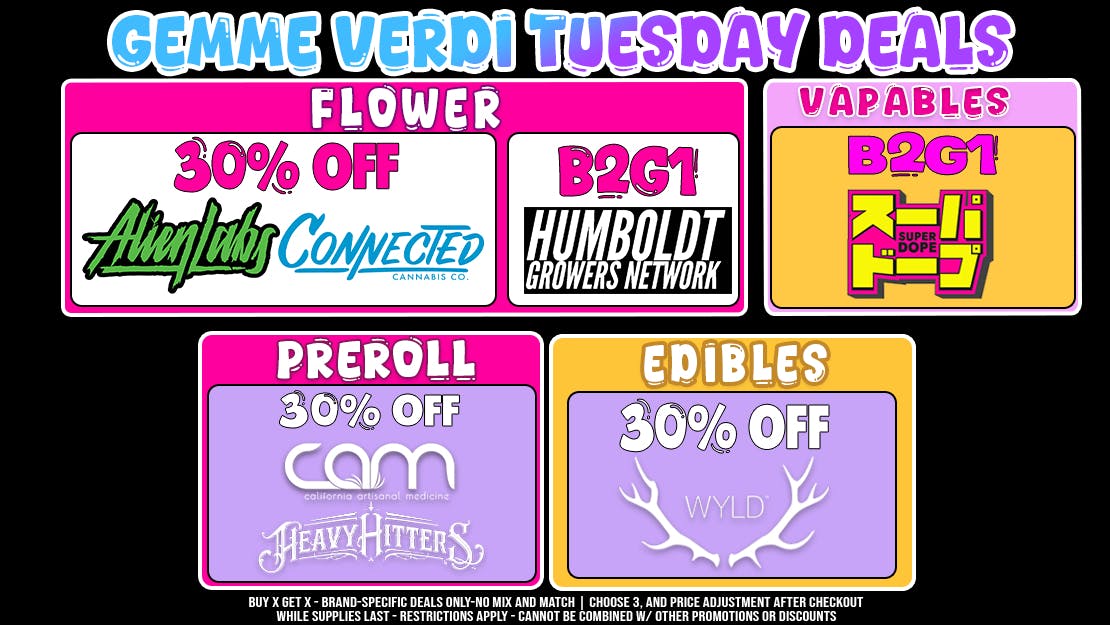 Gemme Verdi 🦃 Tuesday Deals~~~