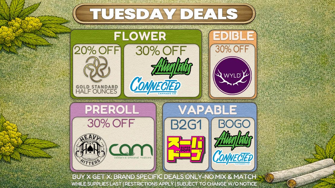Gemme Verdi 🔥Tuesday Deals | B2G2, BOGO & Free PAX Battery🔥