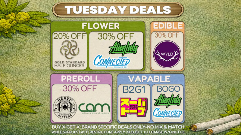 Gemme Verdi 🔥Tuesday Deals | B2G2, BOGO & Free PAX Battery🔥