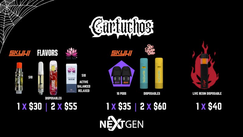 NextGen Pharma 🖤1G CARTRIDGES🖤