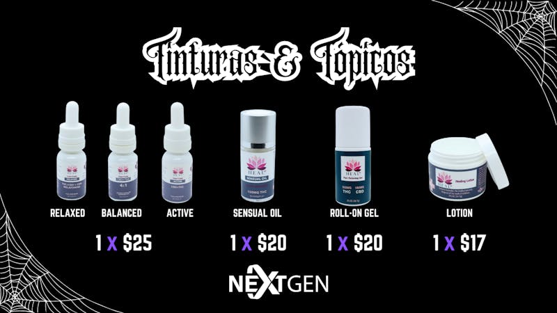 NextGen Pharma 💀TOPICALS & TINCTURES💀
