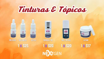 NextGen Pharma 🍂TOPICALS & TINCTURES🍂
