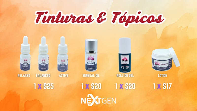 NextGen Pharma 🍂TOPICALS & TINCTURES🍂