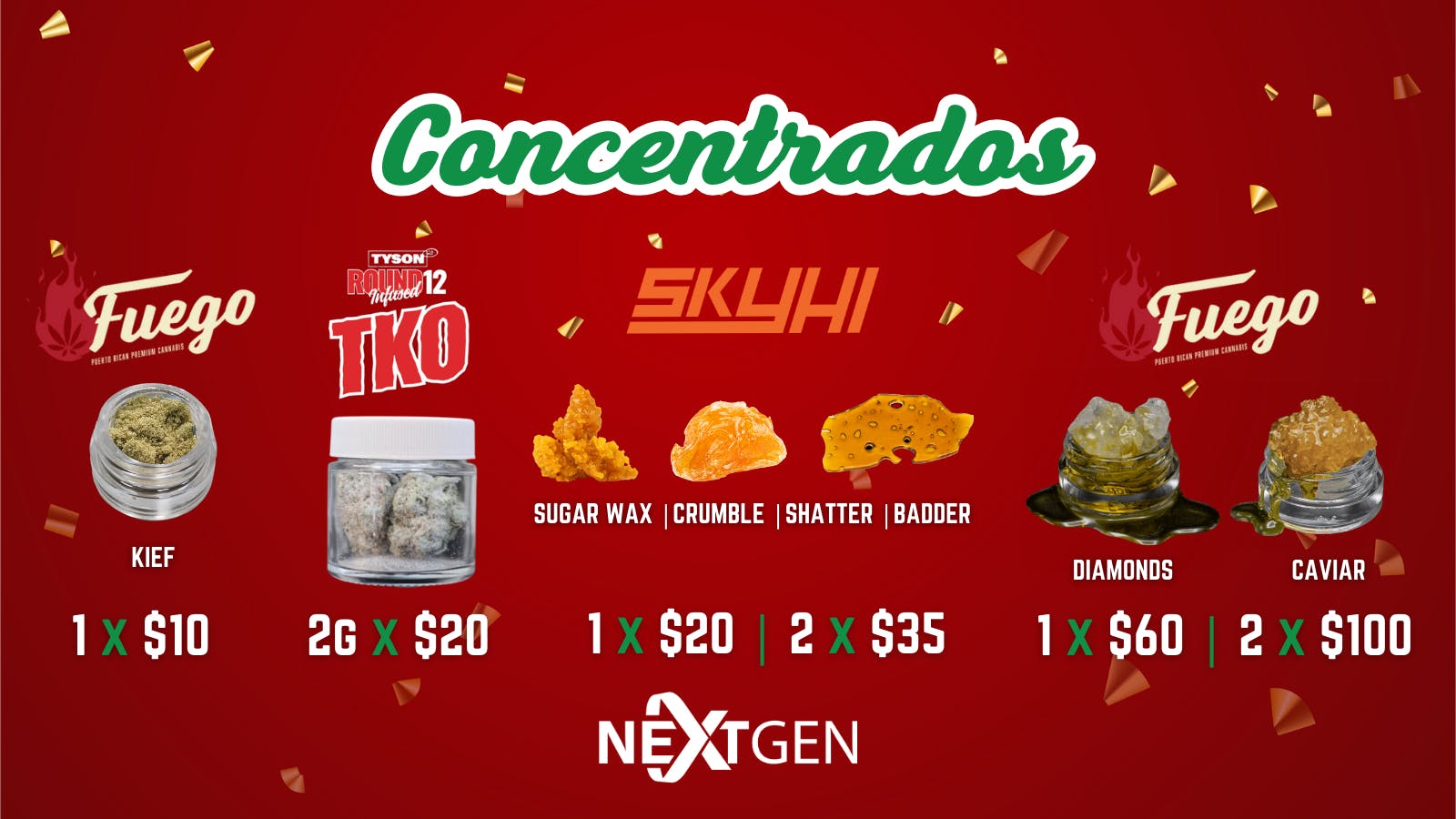 NextGen Pharma 🎄CONCENTRATES🎄