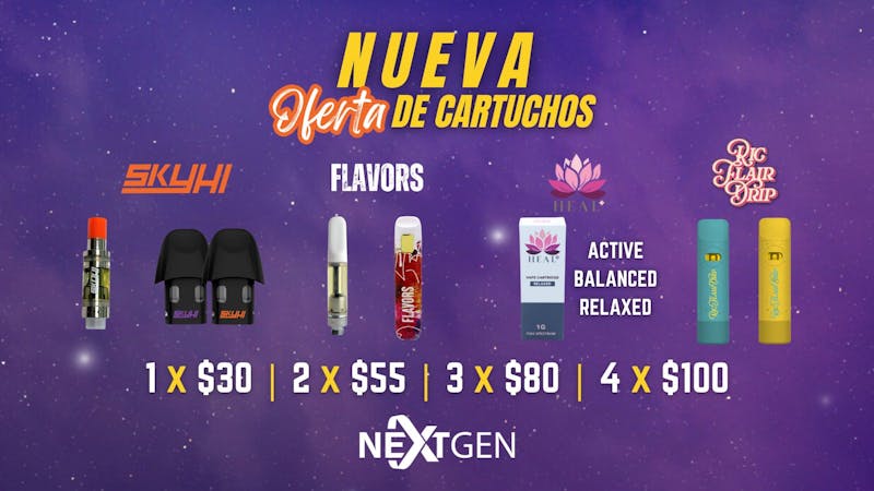 NextGen Pharma 👩‍🚀2x$55 | 3x$80 | 4x$100💨