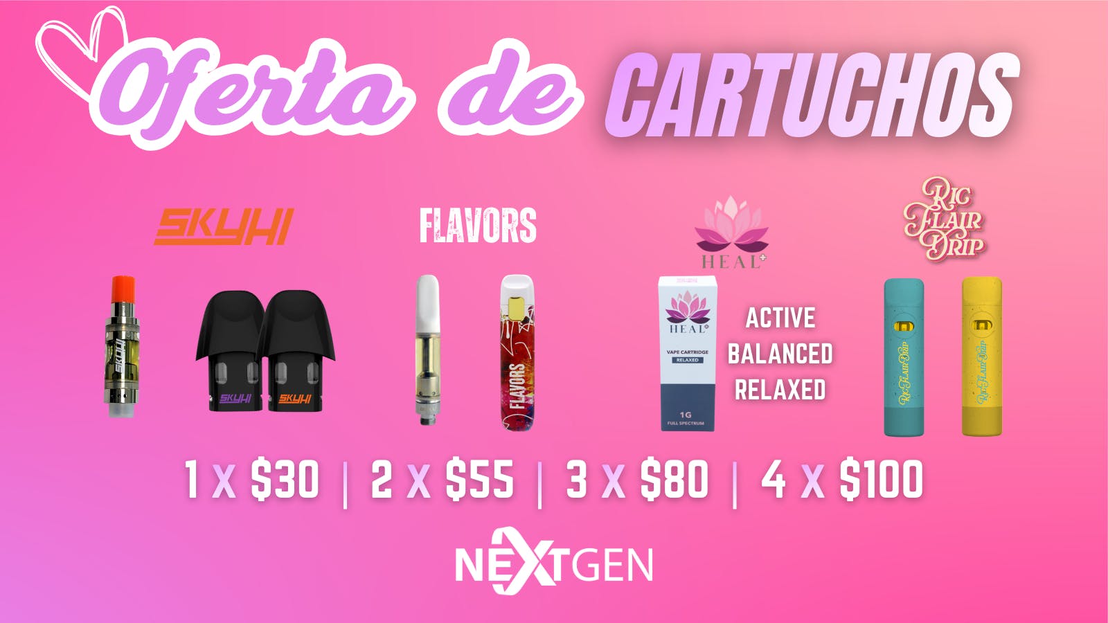 NextGen Pharma 💖2x$55 | 3x$80 | 4x$100💖