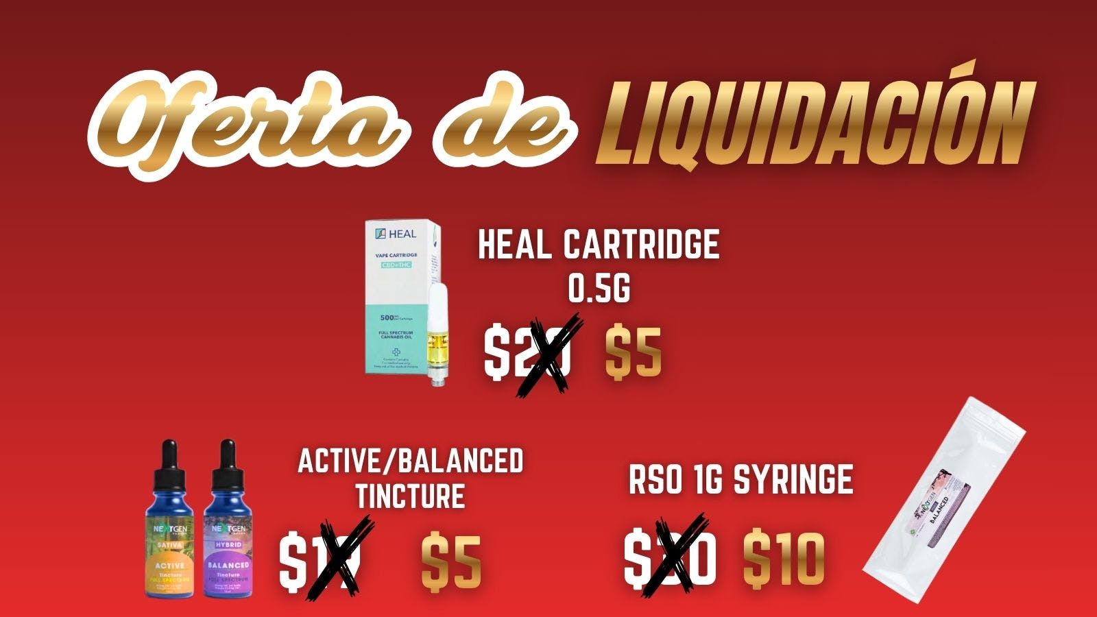 NextGen Pharma 🚨Oferta de Liquidación🚨