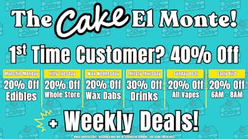 The Cake House - El Monte *NOW OPEN* TCH El Monte 1st time customer deal!