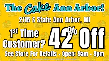 The Cake House - Ann Arbor TCH Ann Arbor: exclusive 1st time patient deal!