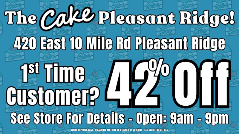 The Cake House - Pleasant Ridge TCH Pleasant Pleasant Ridge 1st time customer deal