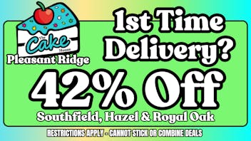 The Cake House - Pleasant Ridge TCH Pleasant Ridge 1st time delivery deal!