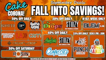 The Cake House - Corona Fall into savings + 1st time customers 40% off!