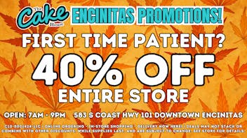 The Cake House - Encinitas TCH 40% off 1st time customers deal!