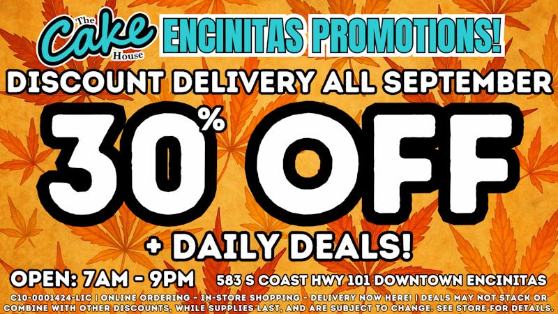 The Cake House - Carlsbad TCH Encinitas Discount Delivery!