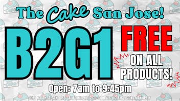 The Cake House - San Jose *Now Open* TCH San Jose Exclusive Deal!