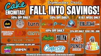 The Cake House - Encinitas TCH Encinitas September Deals!