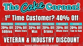 The Cake House - Corona TCH Corona 1st time customer deal!