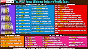 The Cake House - Wildomar TCH Wildomar Weekly Deals: 9/22 - 28!
