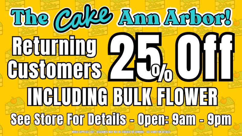 The Cake House - Ann Arbor TCH Ann Arbor Returning Customers Deal!