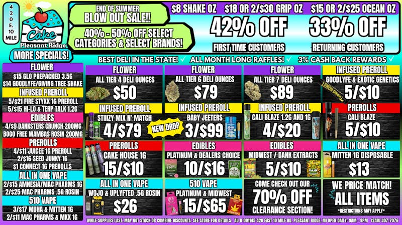 The Cake House - Pleasant Ridge TCH Pleasant Ridge Deals!