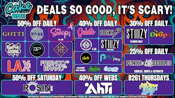 The Cake House - Vista October Spooky Deals: % Off Selected Brands!
