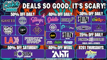 The Cake House - Corona October Spooky Sale + 1st time customers 40% off!