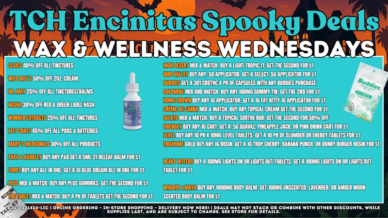 The Cake House - Encinitas Wellness & Wax Wednesdays!