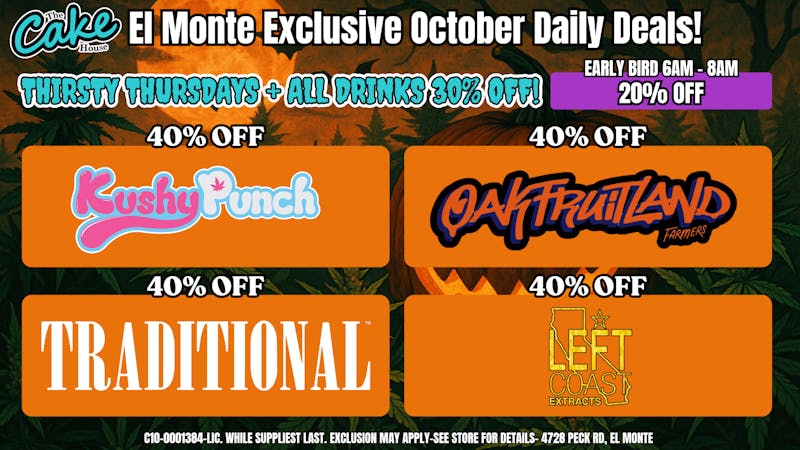 The Cake House - El Monte *NOW OPEN* TCH El Monte Thursday Deal!