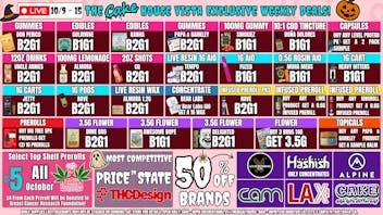 The Cake House - Vista TCH Vista Weekly Deals!