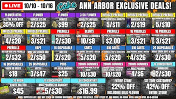 The Cake House - Ann Arbor TCH Ann Arbor: NEW Weekly Deals!: 10/10- 10/16!