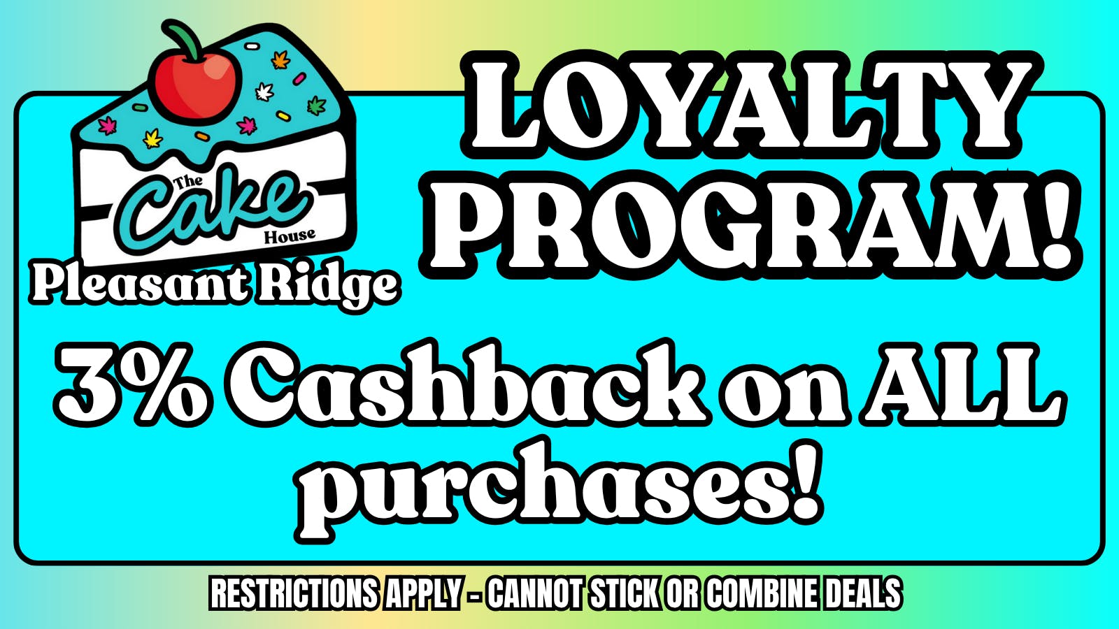 The Cake House - Pleasant Ridge TCH Pleasant Ridge Loyalty Program!