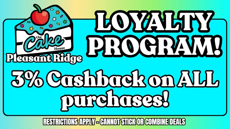 The Cake House - Pleasant Ridge TCH Pleasant Ridge Loyalty Program!