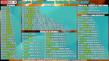 The Cake House - Wildomar 10/13 - 10/19 More Wildo Deals!