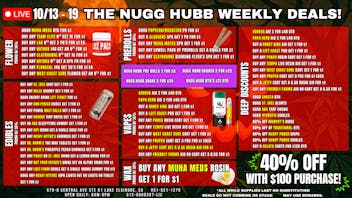 The Nugg Hubb The Nugg Hubb Weekly Deals!