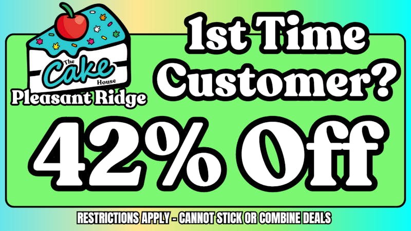 The Cake House - Pleasant Ridge TCH Pleasant Pleasant Ridge 1st time customer deal