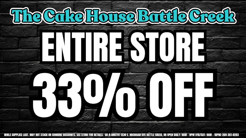 The Cake House - Battle Creek TCH Battle Creek Halloween % Off!